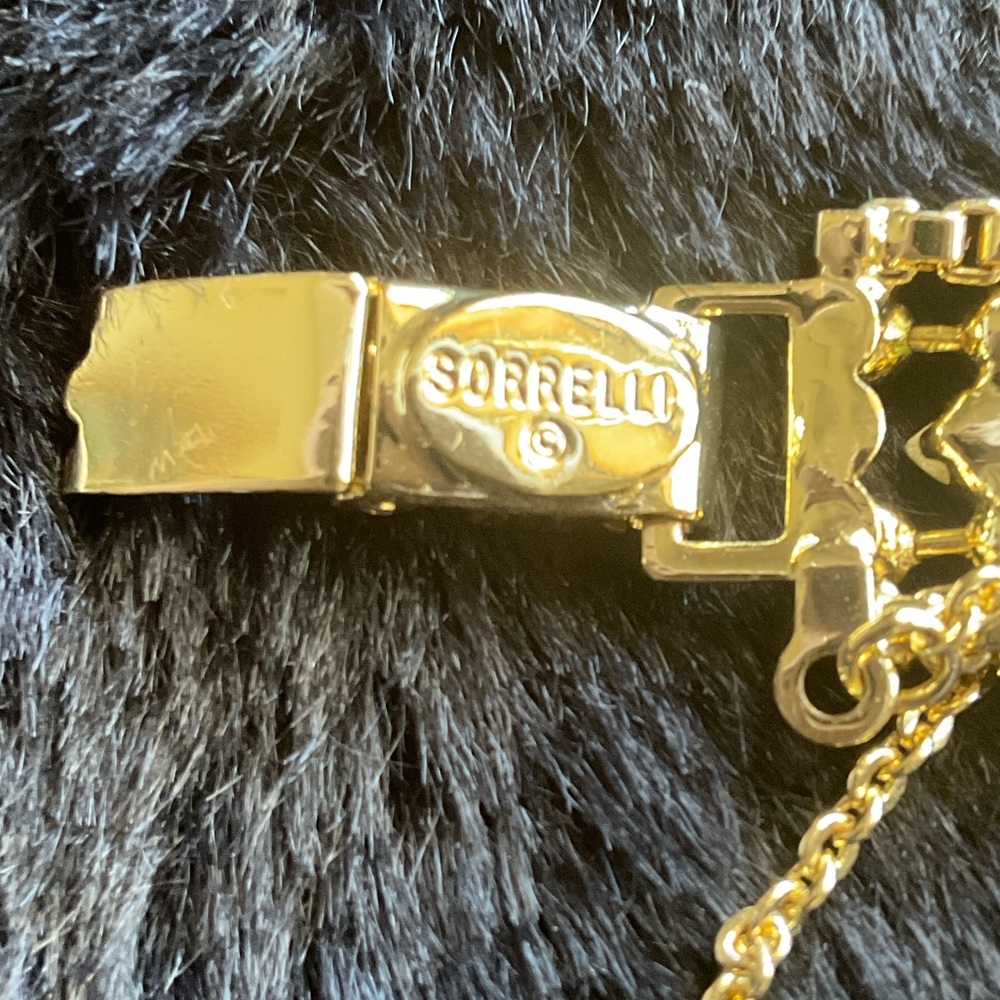 Sorrelli Gold Bracelet with Crystal Details - Picture 4 of 4